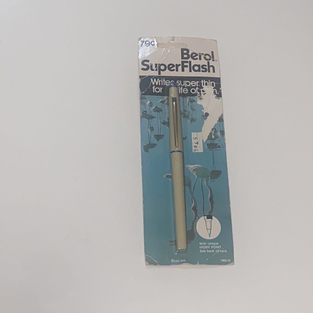 Vintage Pen Berol Super Flash